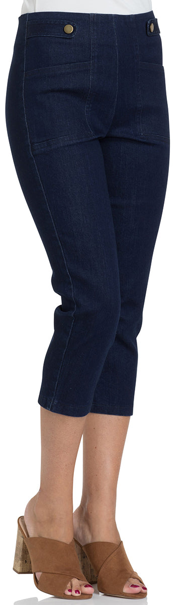 Voodoo_Vixen_SUSIE_Vintage_DENIM_High_Waisted_CAPRI_Pants_Jeans_HOSE-1h6U21L78y8ykk