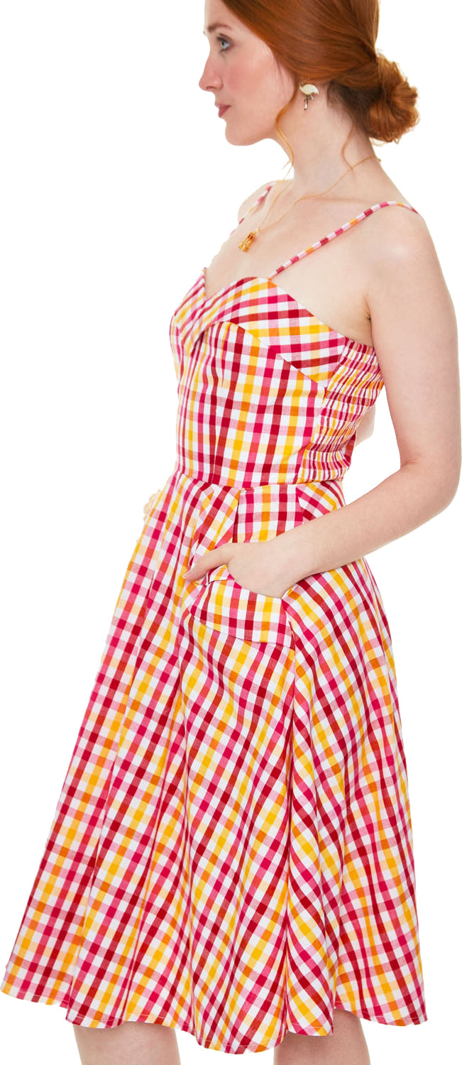 Voodoo_Vixen_TAMI_50s_Karo_PEPITA_Retro_TRaeGER_Sweetheart_SWING_DRESS_Kleid_killer_kirsche_3