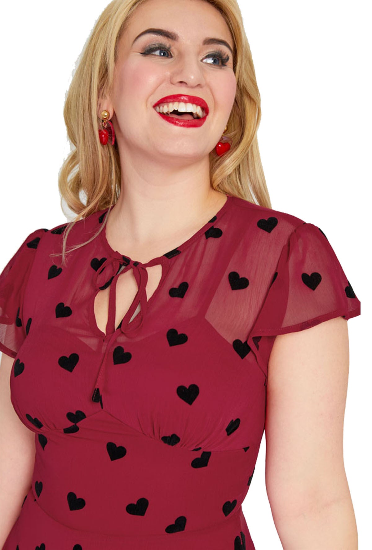 Voodoo_Vixen_VELVET_HEARTS_Peephole_Chiffon_Flare_Vintage_SWING_KLEID_Dress-5