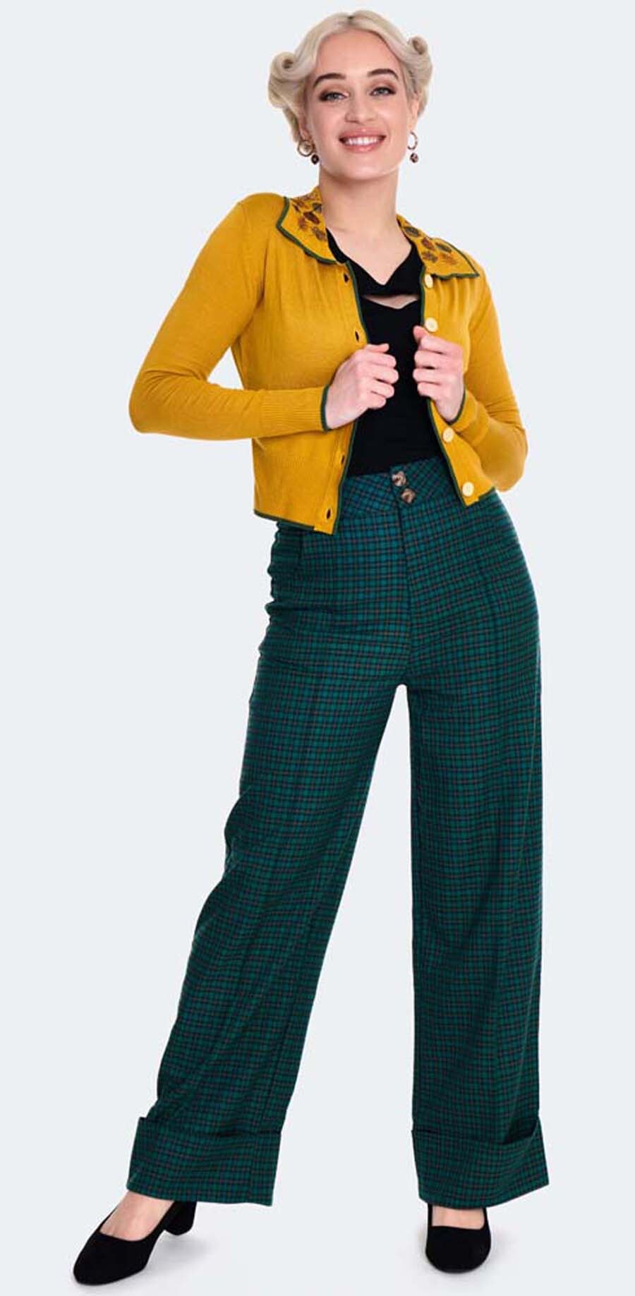 Voodoo_Vixen_VINTAGE_LEAF_50s_Autumn_Laubblaetter_Retro_Strickjacke_CARDIGAN_Mustard-2