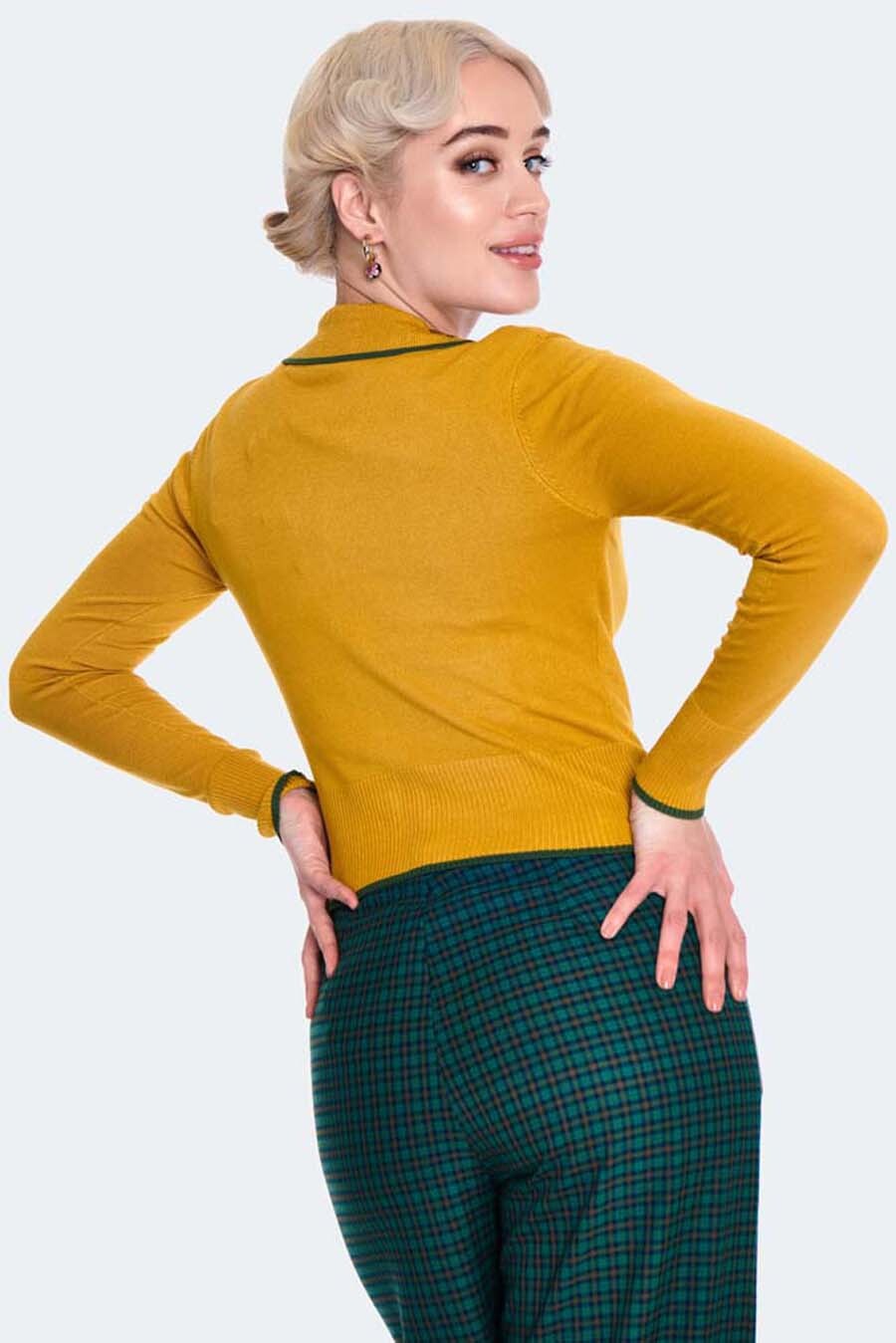 Voodoo_Vixen_VINTAGE_LEAF_50s_Autumn_Laubblaetter_Retro_Strickjacke_CARDIGAN_Mustard-5