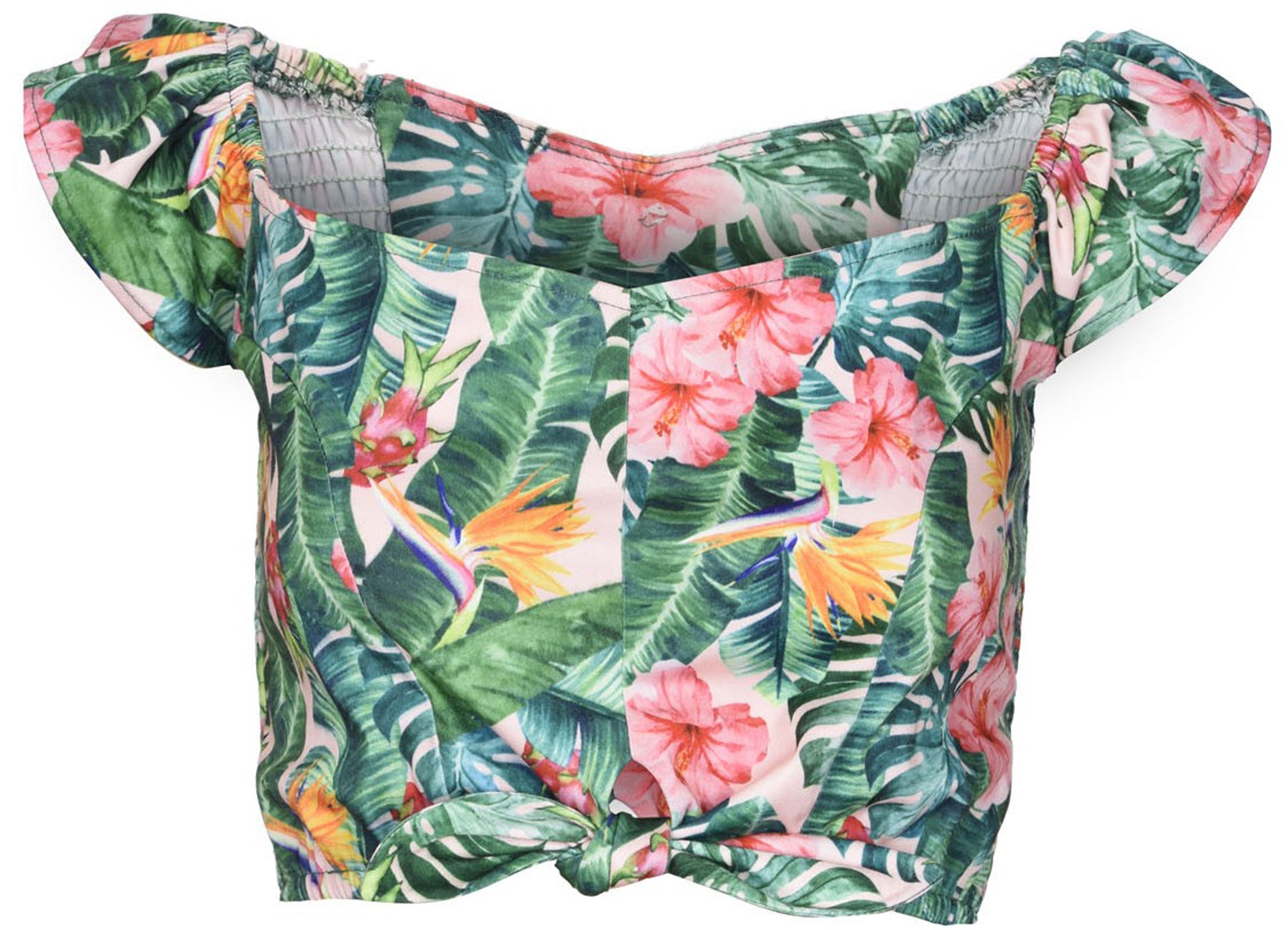 Voodoo_Vixen_Valentina_Floral_Tropical_Print_Cropped_Top_50s_Bluse_SHIRT_Oberteil_Top_killer_kirsche_4