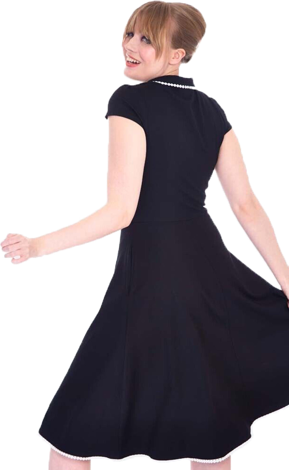 Voodoo_Vixen_WHITE_TRIM_Retro_TWO-TONE_Collar_Kurzarm_A-LINIE_DRESS_Kleid_Killer_Kirsche-4
