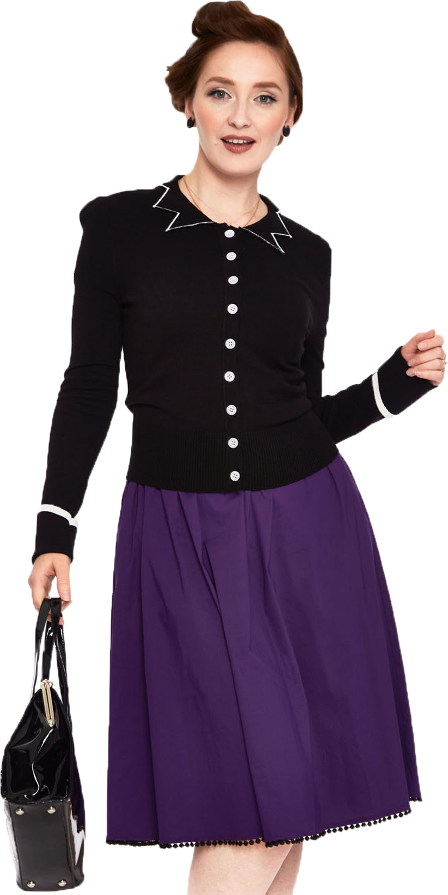 Voodoo_Vixen_WINIFRED_50s_Glitzer_Pointy_Collar_Langarm_CARDIGAN_Stickjacke-1