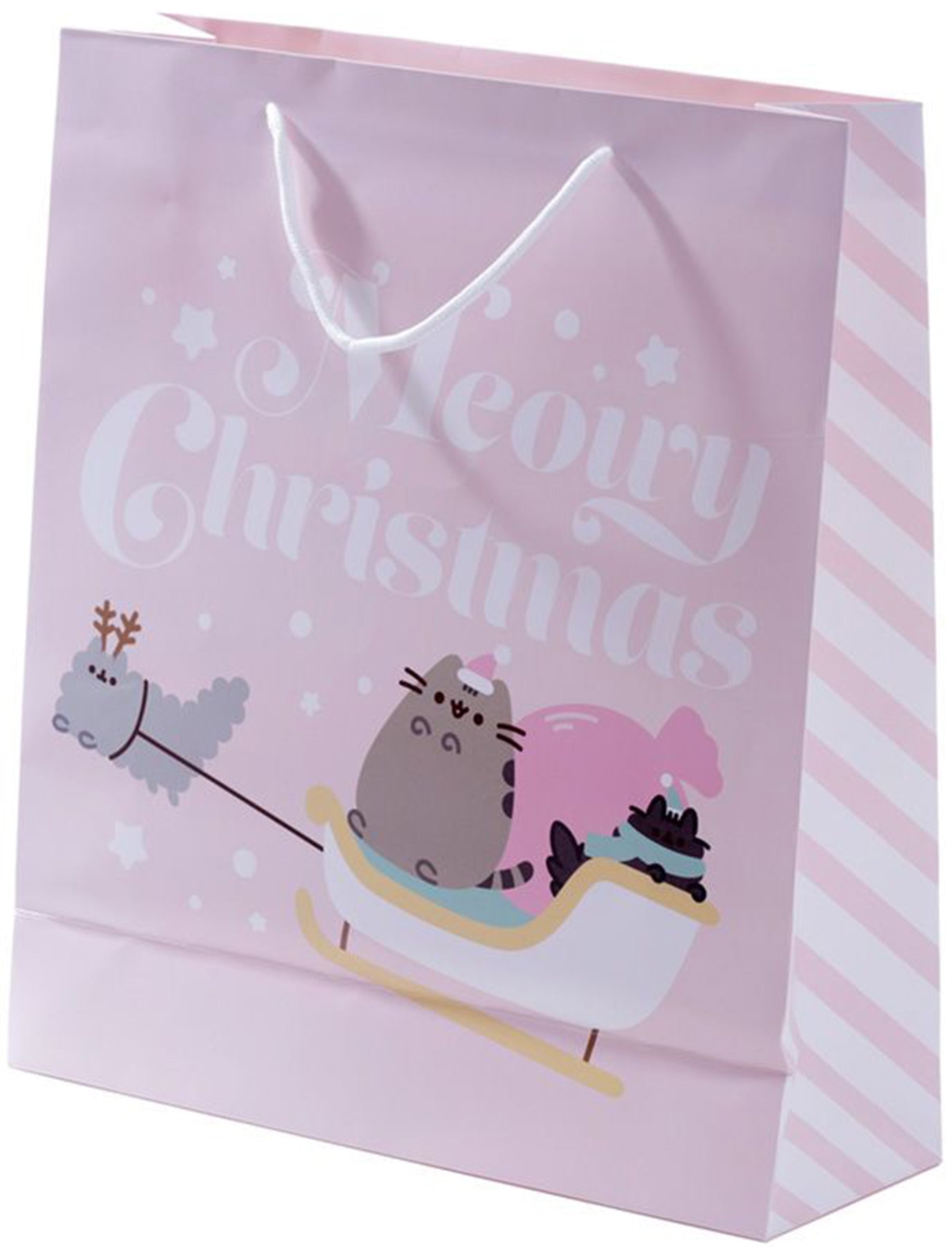 Weihnachten_Pusheen_die_Katze_Geschenktasche_-_Extragross_killer_kirsche_2