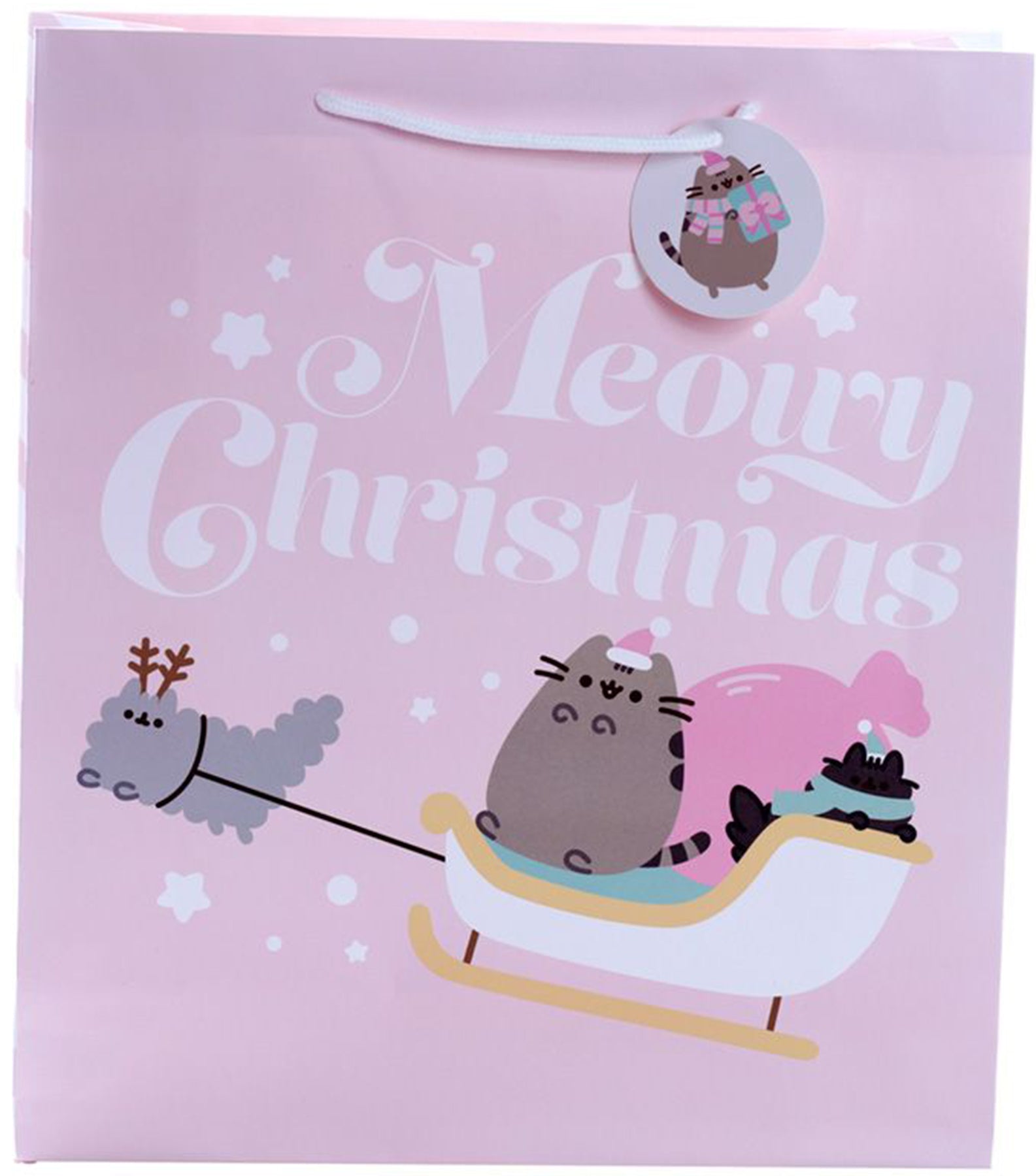 Weihnachten_Pusheen_die_Katze_Geschenktasche_-_Extragross_killer_kirsche_3