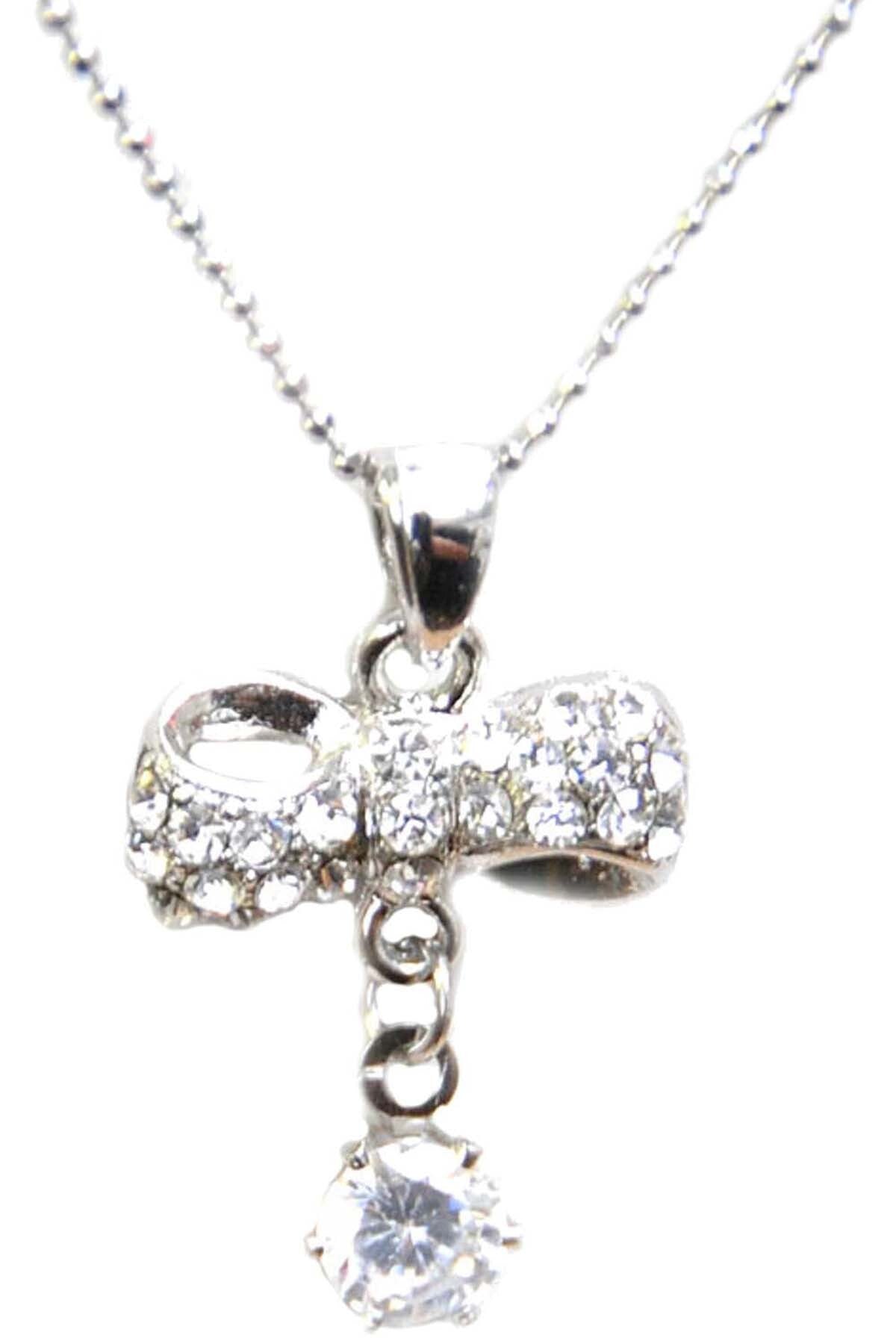 Zarte_BOW_Schleifen_STRASS_Halskette_killer_kirsche