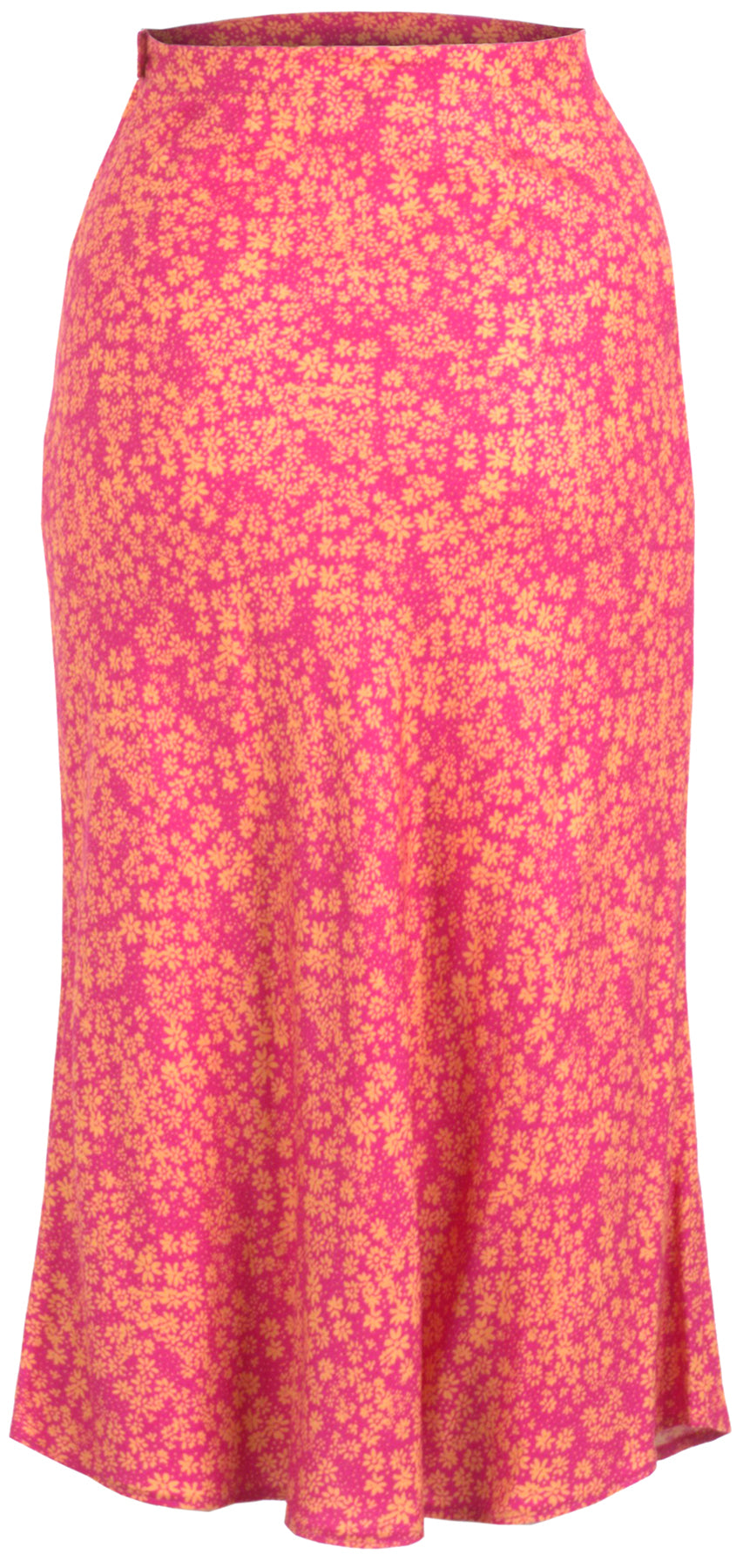 sk0205-04_a-linie_Skirt_Midi_Copabana_flowers_blueten_killer_kirsche_hinten